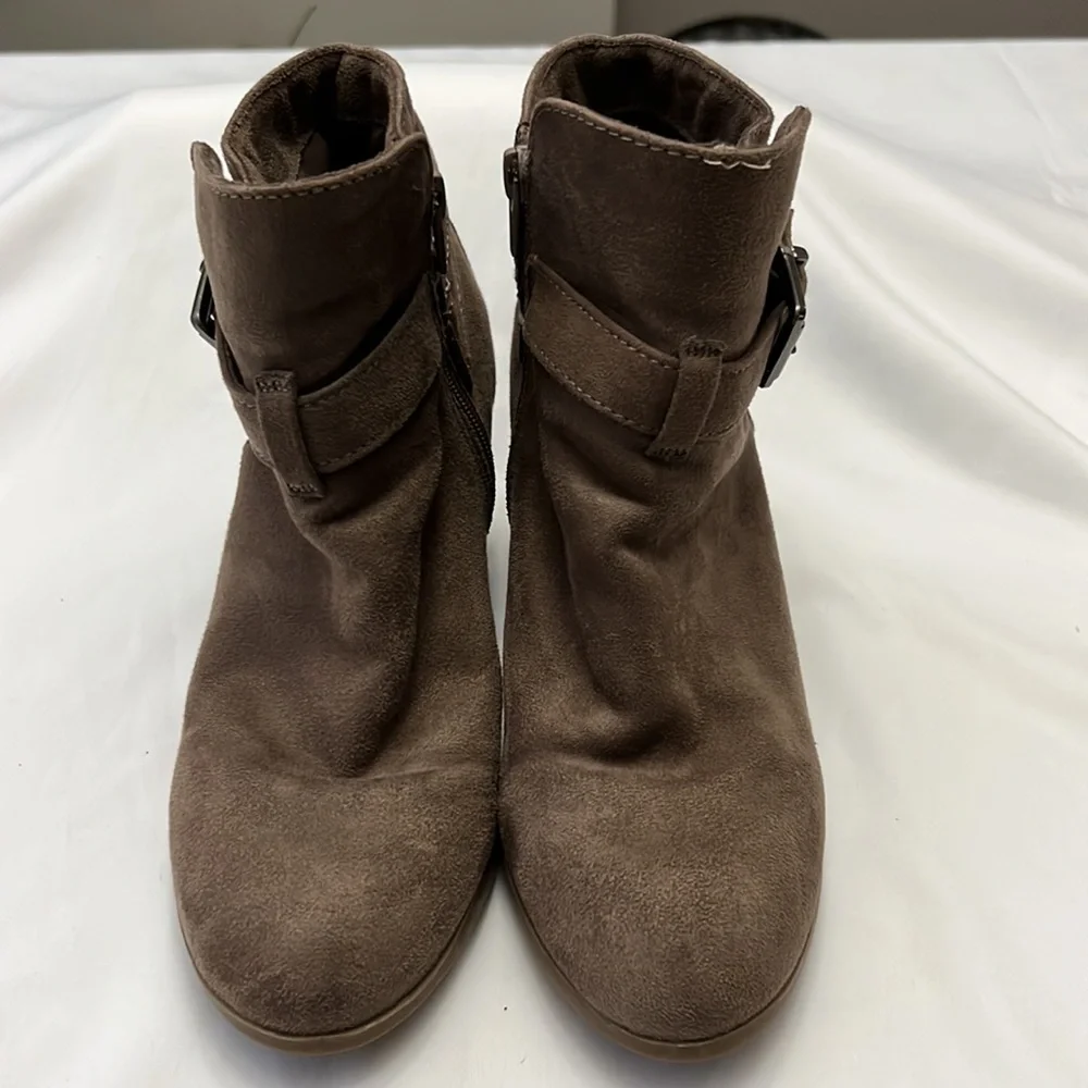 Suede Booties - Picture 3 of 6